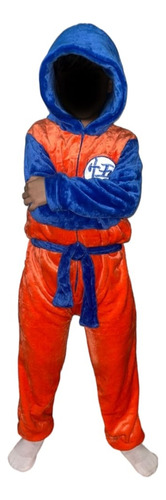 Pijama Mameluco De Goku Unisex, Kigurumi Disfraz Dragon Ball