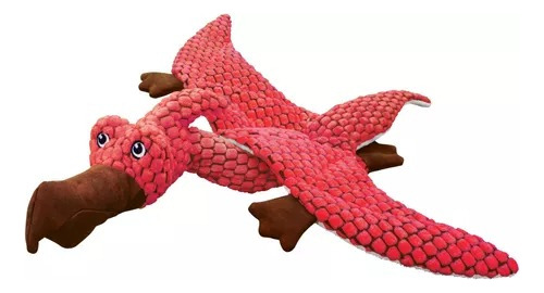 Kong Peluche Dynos Pterodacty Coral Juguete Perros Large