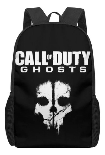 M Mochila Escolar Con Estampado 3d Call Duty Mochila