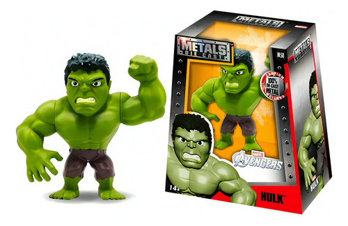 Figura De Accion Metals Die Cast Marvel Avengers Hulk M58