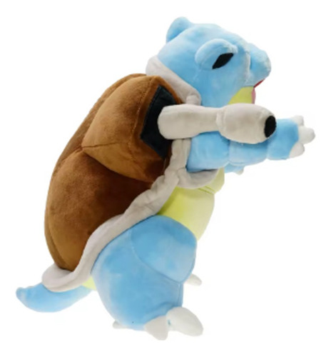 Pokémon - Blastoise - Pelucia (28cm) Azul-celeste