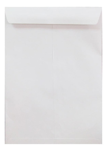 5 Sobres Blancos 22x26 Tipo Saco Carta Con Adhesivo