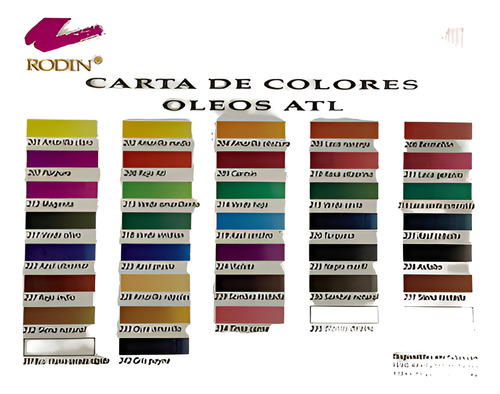 Oleo Atl 160 Ml Tubo Pieza Color A Elegir