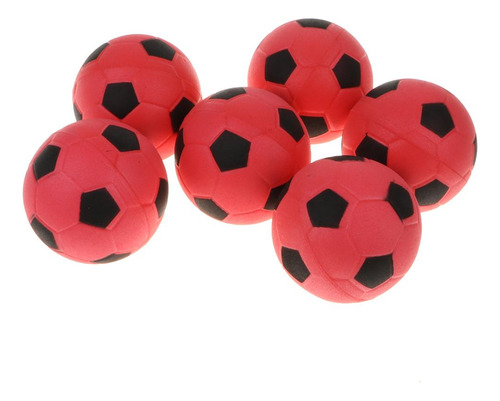 3 Pelotas De Espuma Suave Para Niños Rojo 6,3 Cm