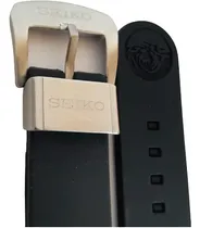 Comprar Pulseira Compatível Seiko Scuba Diver Fivela Assinada Preta