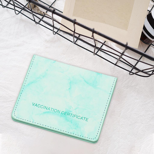 2 Uds., Funda Protectora Para Tarjeta De Vacunación,