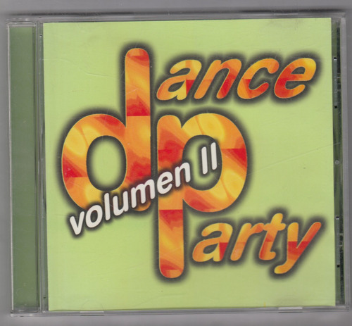 Dance Party Volumen Ii Cd Original Usado Qqh. Ag. Pb