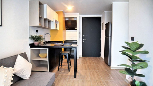 Departamento En Arriendo De 1 Dorm. Y Terraza En Ñuñoa