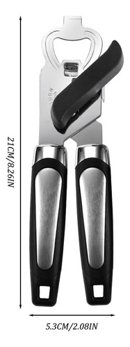 Abridor De Tarros De Acero Inoxidable Abrelatas Manual