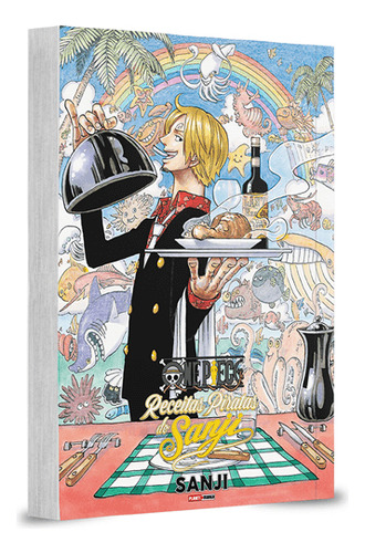 Mangá One Piece Receitas Piratas - Vol. 01 (panini, Lacrado), De Sanji. Série One Piece, Vol. 01. Editora Panini, Capa Mole Em Espanhol/inglês/português, 2024