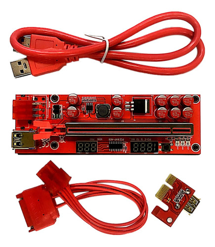 1 Cable De Extensión Para Gpu Ris Ver016 Pro Pci-e De 1 A 16