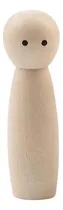 Comprar 2 Figuras De Madera Sin Pintar Para Pintar Muñeco De Madera