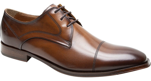 Zapato De Cuero Democrata Hombre Premium Treviso 495201