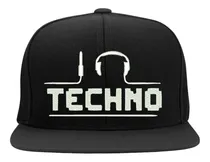 Comprar Boné Bordado - Techno Music Rave Minimal Cdj Psy Trance Dnb
