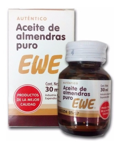 Ewe Aceite De Almendras Puro X 30ml