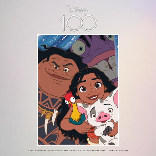 Rompecabezas Moana Del 100 Aniversario De Ceaco Disney, 200