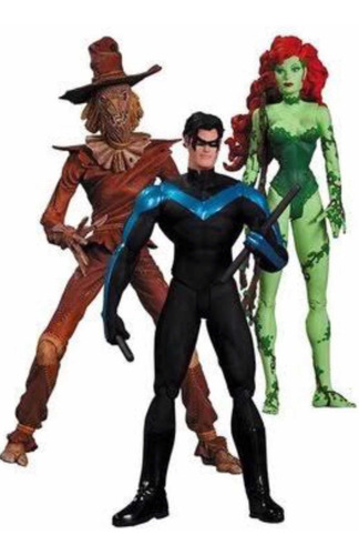 Set Hush Nightwing Scarecrow Snd Ivy Poison Dc