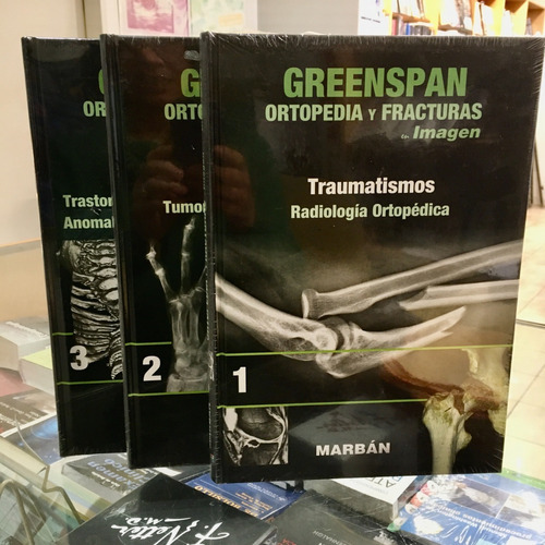 Ortopedia Y Fracturas En Imagen 3 Vols, De Greenspan., Vol. 3. Editorial Marbán, Tapa Dura En Español, 2016