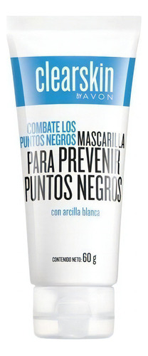 Mascarilla Facial para Prevenir Puntos Negros Avon ClearSkin