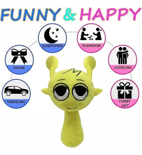 Juego De Peluche Sprunki, Lindo Juguete De Peluche Suave 12p