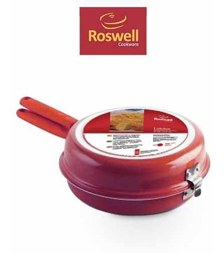 Imagen 2 de 7 de Sartén Doble Omeletera Teflón Tortilla Omelette Pettish
