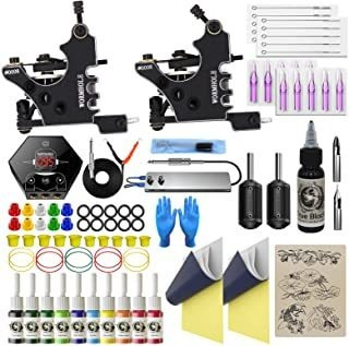 Kit Completo De Tatuaje Para Principiantes Incluye 2 Máq Ktj