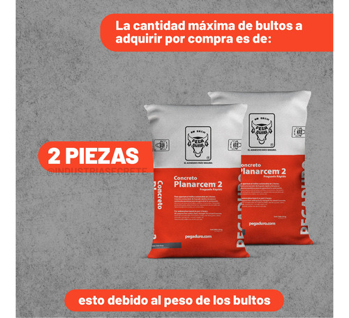 Concreto De Fraguado Rápido Premezclado Planarcem 2 Pegaduro