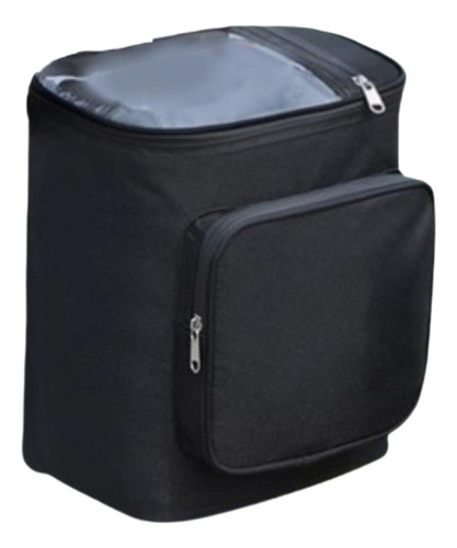 Bolsa De Almacenamiento Frontal Bolsa Transparente Negra