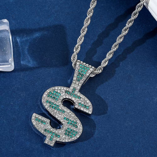 2 Trendy And Personalized Alloy Necklace With Diamonds