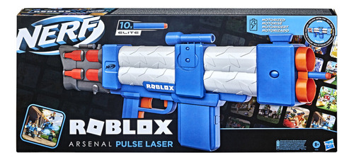 Lançador De Dardos Motorizado Nerf Roblox Pulse Laser