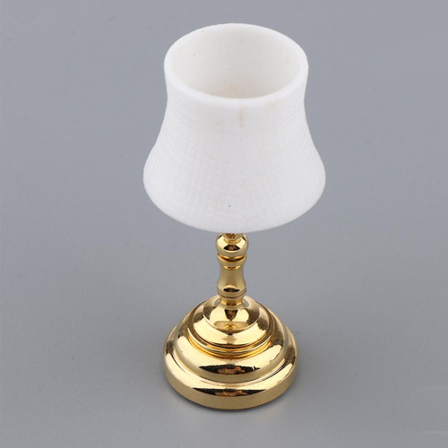 1/12 Dollhouse Mini Lámpara Lámpara Led Luces Con Pilas