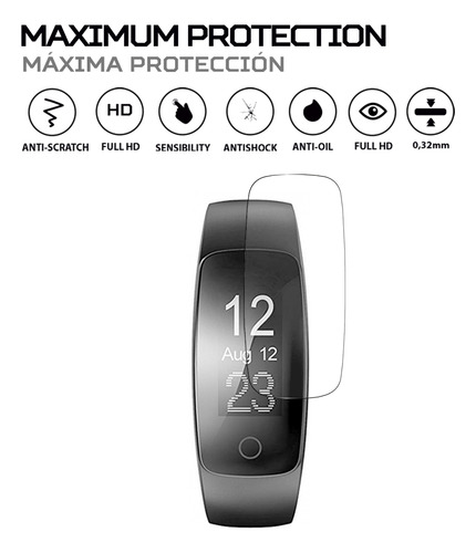 Protector Pantalla Antishock Para Sunstech Fitlife Pro