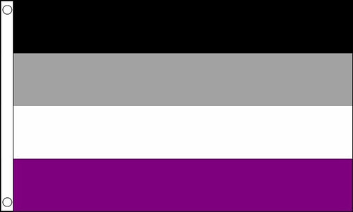 Bandera Del Orgullo Asexual
