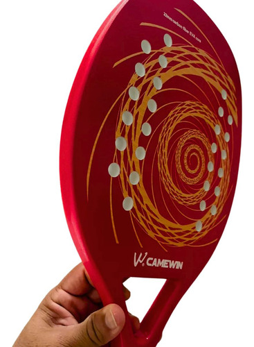 Kit Raquete De Beach Tennis Camewin Com Estojo E 3 Bolinhas