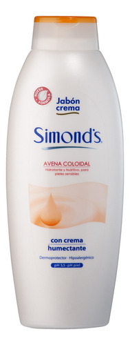 Jabón Crema Avena Coloidal Ph5,5  850ml