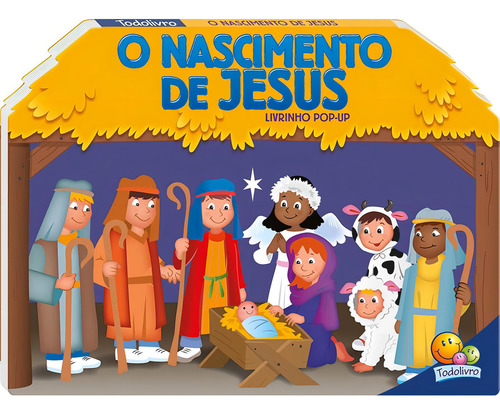 Livrinho Pop-up: Nascimento de Jesus, O, de The Clever Factory, Inc.. Editorial SBN, capa dura em português, 2014