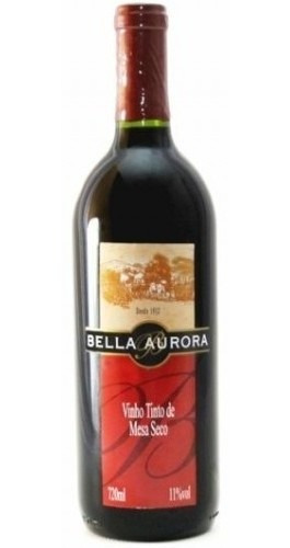 Vinho Tinto Seco De Mesa 720ml - Bella Aurora