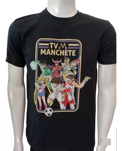 Camisa Animes Tv Manchete Seiya, Yusuke, Shurrato.