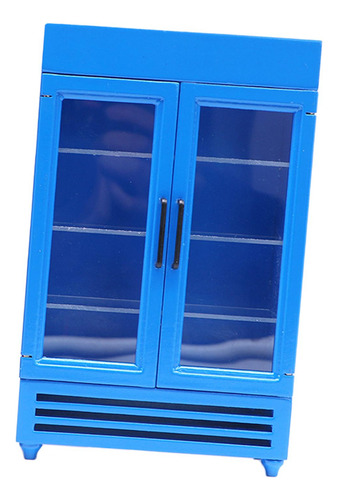 Accesorios De Decoración Para Refrigerador De Casa De Azul