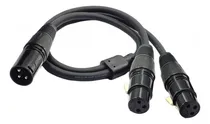 Comprar W Micrófono Cable Y Cable De Xlr Doble Xlr Y Cable Divisor