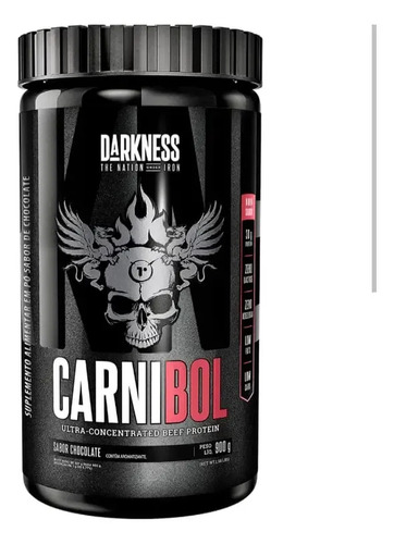 Darkness Carnibol Whey 900gr Pote (chocolate) Chocolate