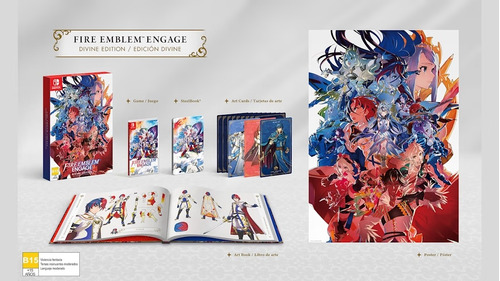 Fire Emblem Engage  Divine Edition Nintendo Switch Físico