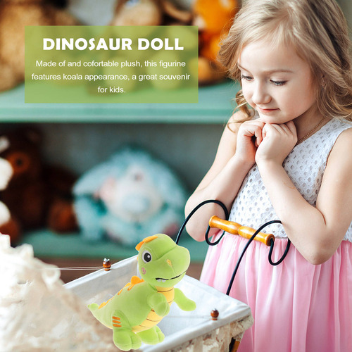 1 Pieza De Cómodos Peluches De Dinosaurio De Peluche Para Ni