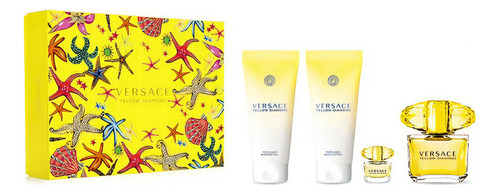 Set Versace Bright Yellow Diamond Mujer