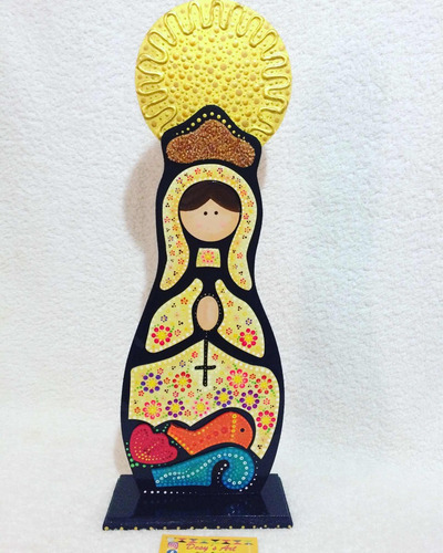 Virgen Del Valle Tipo Rompecabezas En Mdf Desy´s Art