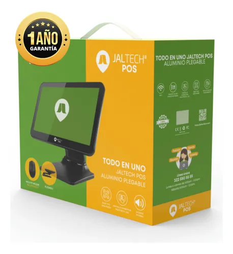 Todo En Uno Táctil Jaltech I3 8gb 256gb + Software 1 Año