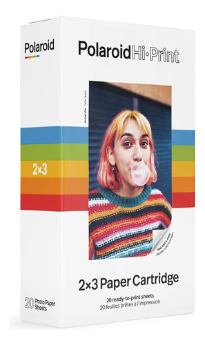 20 Hojas Polaroid Hi-print 2x3 Papel Fotografico