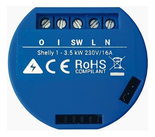 Imagen 2 de 3 de Relevador Y Contaco Seco Interruptor Wifi Hasta 16a Alexa Go