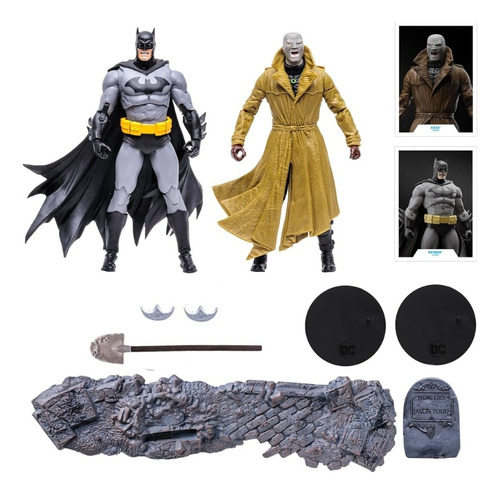 Set Figuras De Acción Batman Vs Hush Dc Multiverse