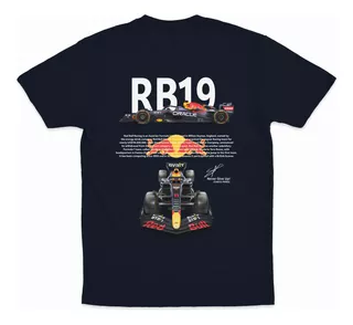 Playera Carro F1 Rb19 Redbull Checo Perez Fireskull Original